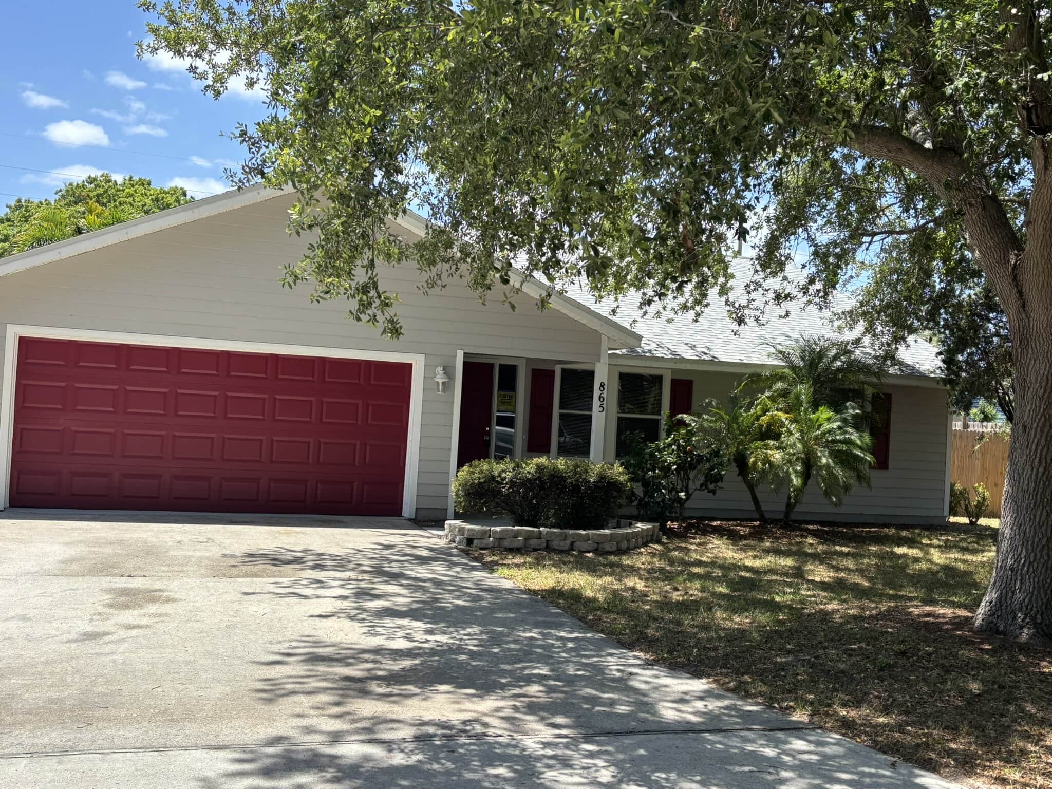 Front of house