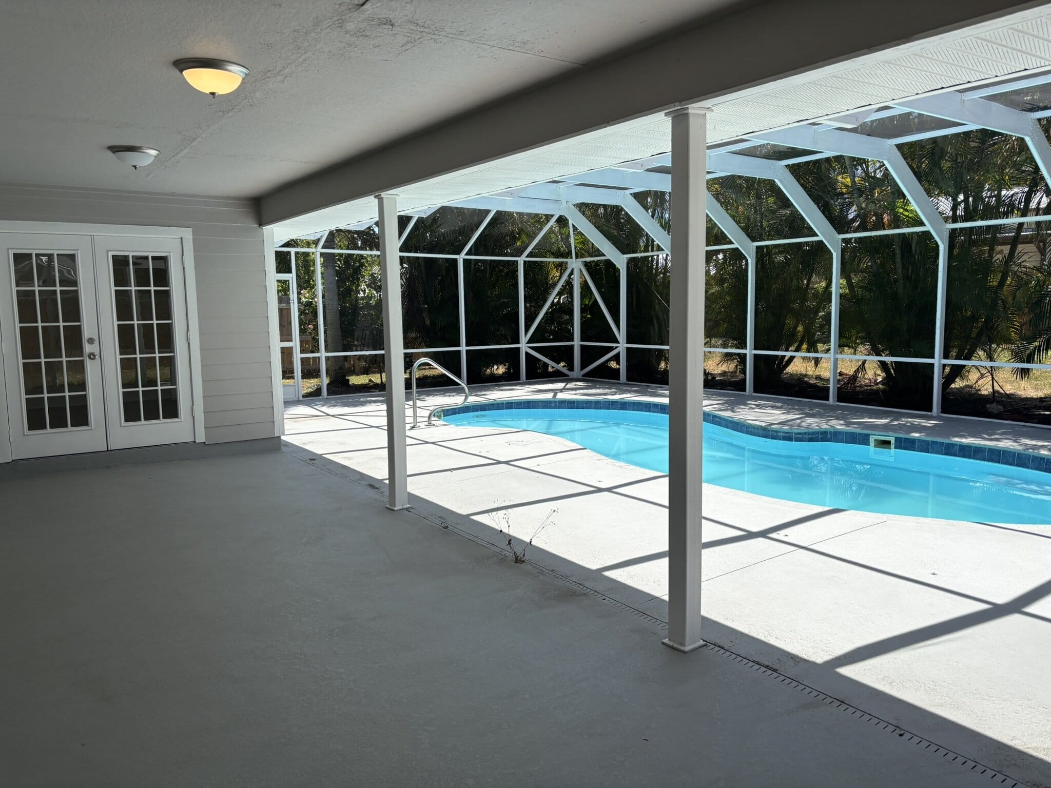 Pool and patio