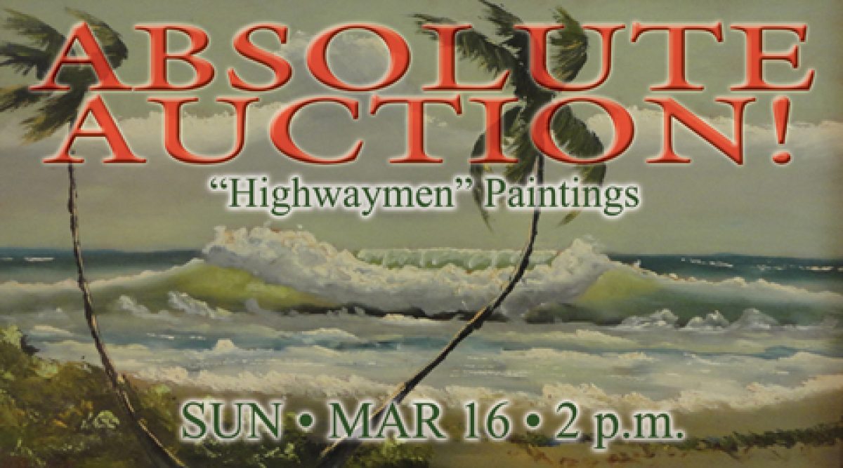 A.E. Backus and Highwaymen Painting